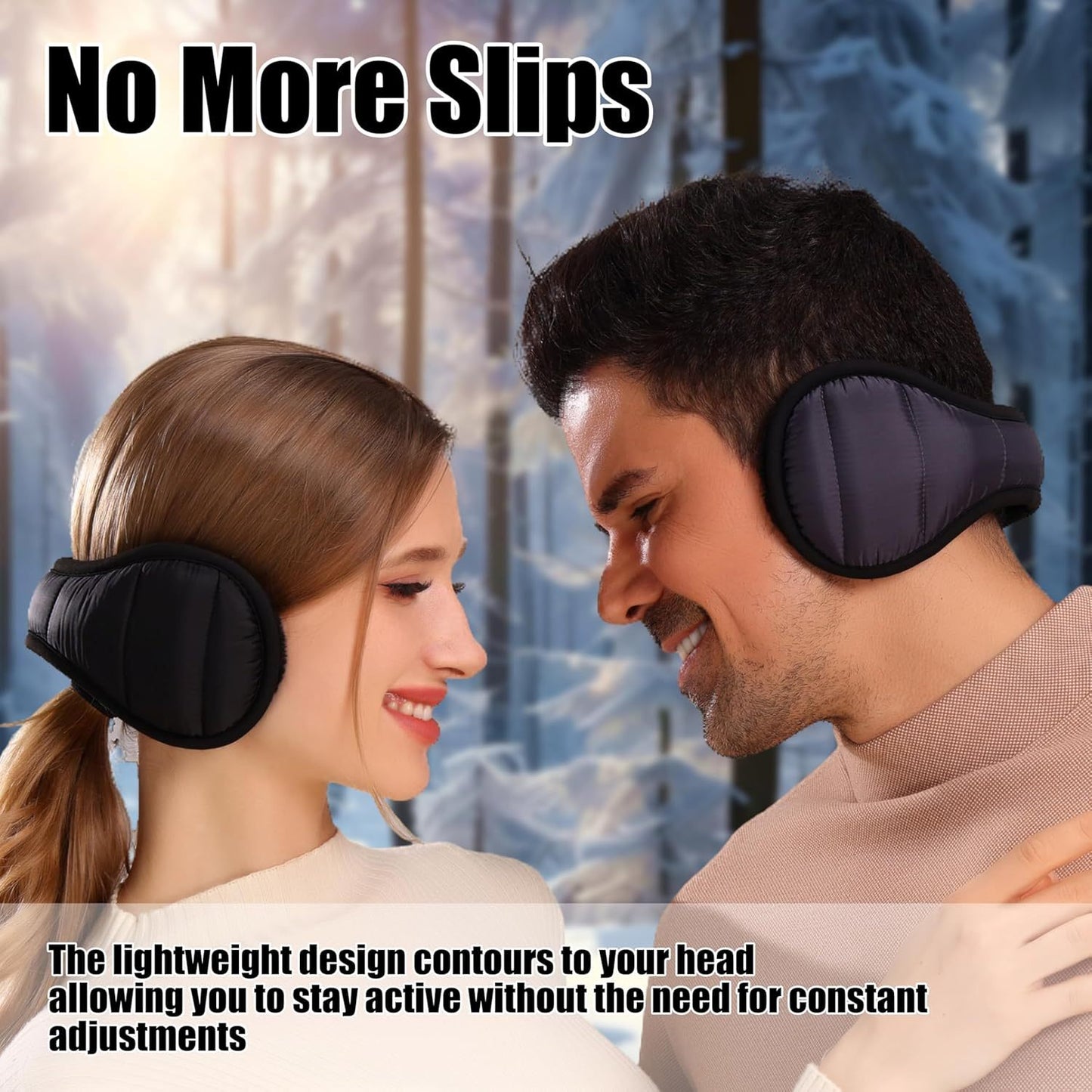 Stylish Adjustable Winter Earmuffs – ARCOLA