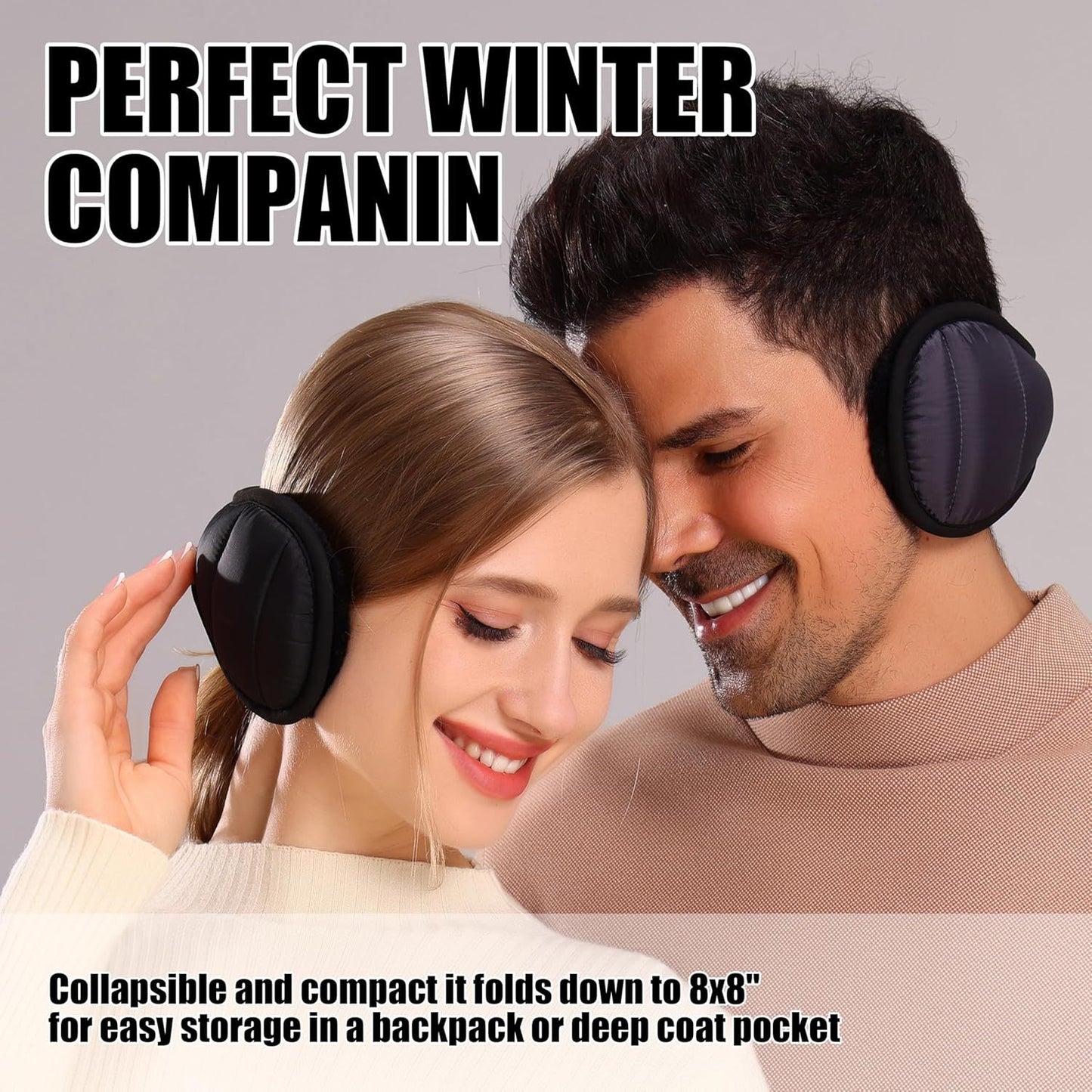 Stylish Adjustable Winter Earmuffs – ARCOLA