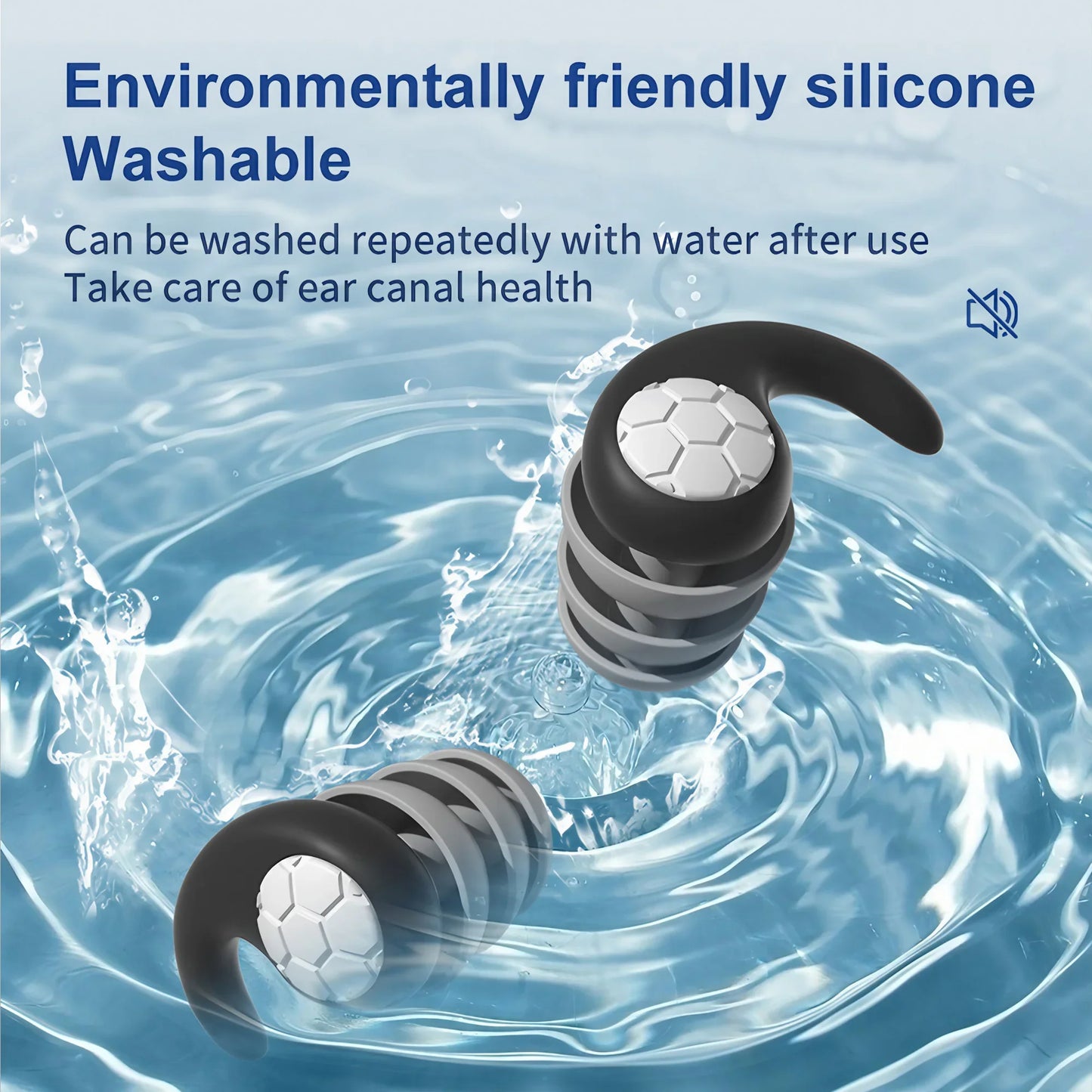 Noise Cancelling Soundproof Earplugs