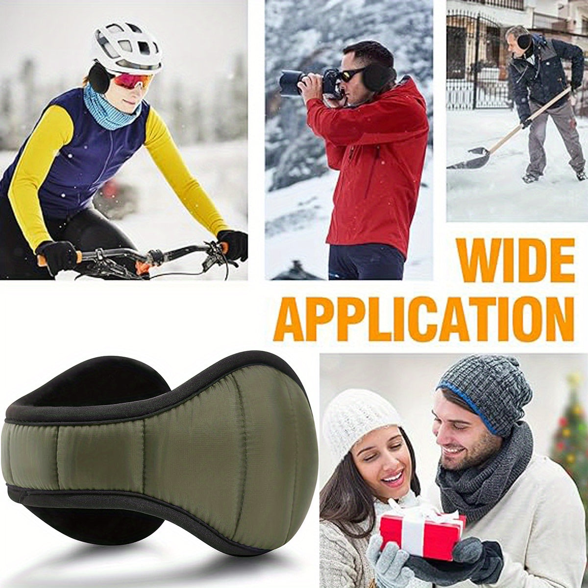 Stylish Adjustable Winter Earmuffs – ARCOLA