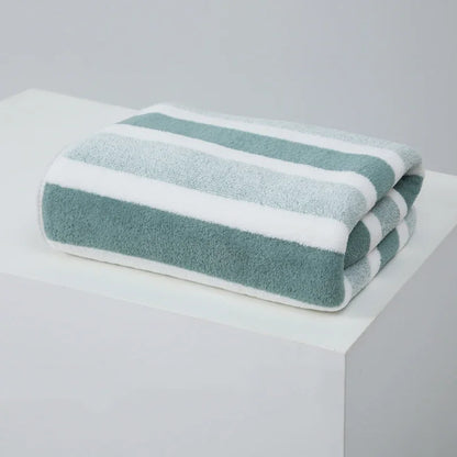 Soft Striped Towels for Gentle Skin