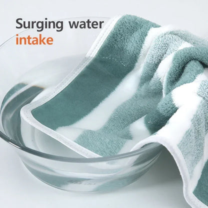 Soft Striped Towels for Gentle Skin