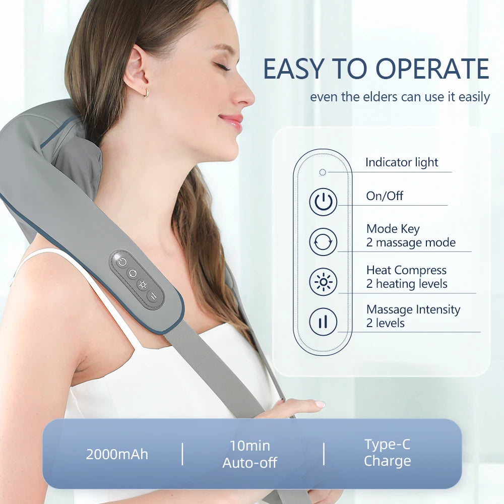 Foreverlily Neck And Shoulder Massager