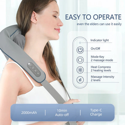 Foreverlily Neck And Shoulder Massager