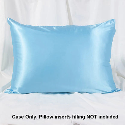 Silk Smooth Plain Pillowcase