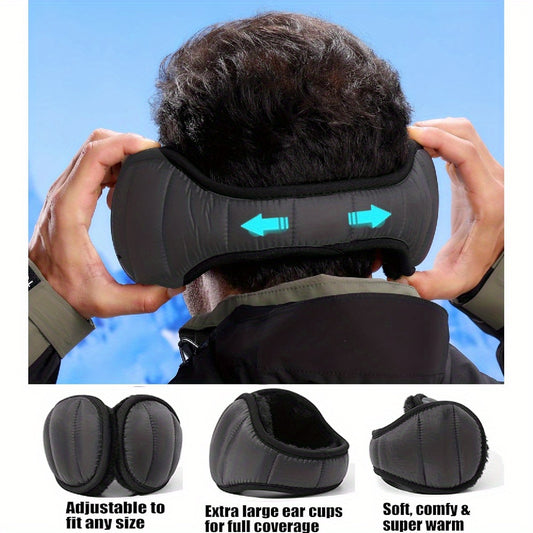 Stylish Adjustable Winter Earmuffs – ARCOLA